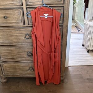 H&M Sleeveless Rust Vest